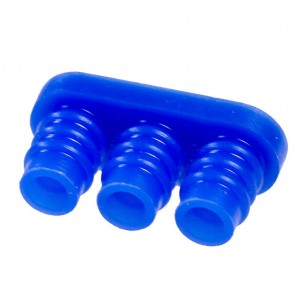 794272-1, Аксессуар разъема защитное уплотнение силикон синий автомобильного применения пакет/коробка