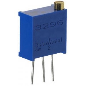 3296W-1-222LF, Потенциометр многооборотный керметный 2.2кОм 0.5Вт PC PIN