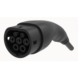 MEAC-S-016A-V1-03-5.0M-30A(H), Зарядный кабель для электромобиля Type2 питание 1 фаза, ток 16А, шнур 5м