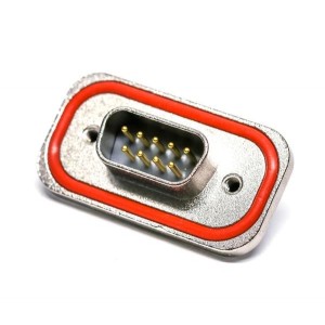 MDBRE09PEAN0, Стандартные соединители D-Sub  9P VERTICAL PCB TAIL W/BOARDLOCK