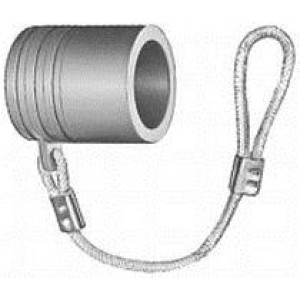 BFG.2B.100.PCSG, Цилиндрические защелкивающиеся разъемы 2B PLUG CAP GRAY