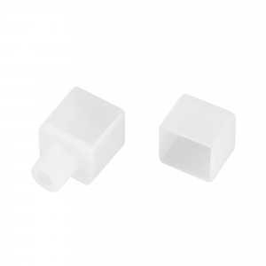 Заглушка MOONLIGHT-CAP-13x12mm-TOP-S-SET 041019, Комплект силиконовых заглушек для гибкого неона MOONLIGHT, сечение 12х13мм. В комплекте заглушка с выводом под кабель питания (вдоль линии сечения ленты) и глухая заглушка. Использовать с герметиком.