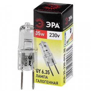 Лампа галогенная GY6.35-JCD-35W-230V 35Вт капсула GY6.35 230В C0027373