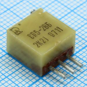 СП5-2ВБ 0.5   2.2К ±5%, Резистор переменный подстроечный проволочный