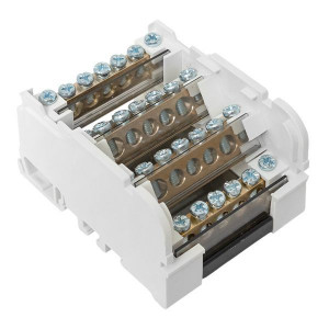 Шина нулевая в корпусе 4х7 sn0-4x7