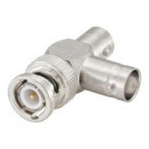 51S303-K00N5, РЧ адаптеры - Т-образные BNC Plug/Jack/Jack T-Adapter