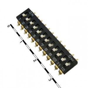 SWD 4-12, DIP переключатель серия SWD 4-12