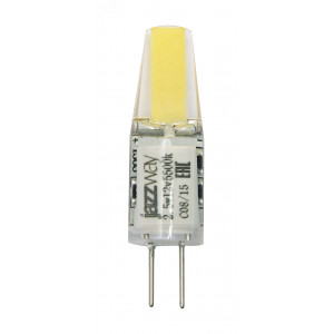 Лампа светодиодная LED 2.5вт G4 12B 200Lm теплый белый COB 2855749