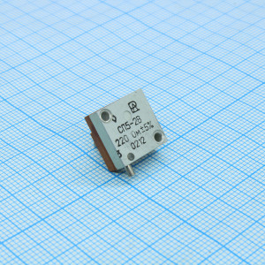 СП5-2В 1     220 ±5%, Резисторы  переменные подстроечные проволочные