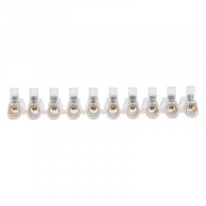 Концевой зажим винтовой изолированный КЗВИ 6 мм? (10х1) (10 шт./уп.) 07-5709