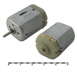 F280-10440  12V, Электродвигатель 12V 0,83Вт, 4200/3179об/мин 30х24х20мм вал 2х10мм