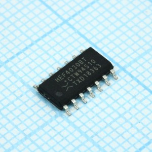 HEF4030BT,653, Логический элемент КМОП исключающее ИЛИ 4 х 2, 14-SO
