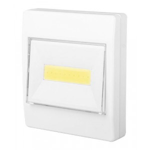 Фонарь-светильник TS3-L2W COB 2Вт 150лм беспроводной стилизованный под клавишн. выключатель 3хAAA (не в компл.) бел. 5023345