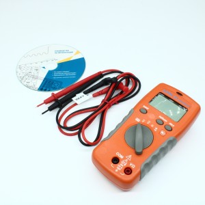 APPA 61, U пост. 0,1 мВ...1000В (погрешность ± 0,5 % (базовая)), U пер. 0,1 мВ...750В (50Гц-500Гц), R 0,1Ом...20МОм, прозвон цепи (до 200 Ом) и проверка диодов