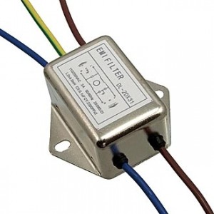 DL-2DX31, Однофазный сетевой фильтр 2А 250В