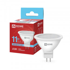 Лампа светодиодная LED-JCDR-VC 11Вт рефлектор 6500К холод. бел. GU5.3 990лм 230В 4690612024745