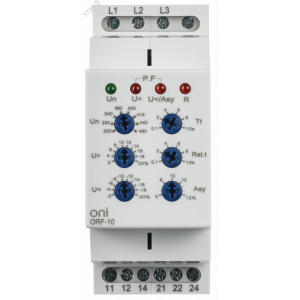 Реле фаз ORF-10 3ф. 2 конт. 220-460В AC ORF-10-220-460VAC