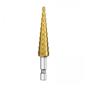 Сверло ступенчатое SDHSS312, 3-12 мм