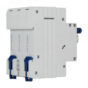 Выключатель автоматический модульный 3п C 16А 6кА OptiDin BM63-3C16-УХЛ3 КЭАЗ 260791