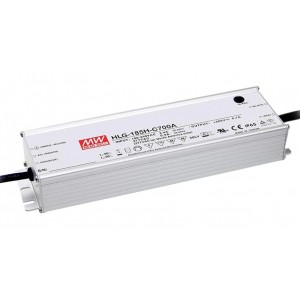 HLG-185H-C1050B, Источник электропитания светодиодов класс IP67 199,5Вт 95-190В/1050мА стабилизация тока димминг