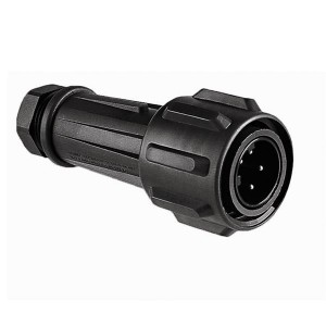 EXP-0911/03/P, Стандартный цилиндрический соединитель 3 POLE FLEX PLUG ATEX ZONE 2 & 22