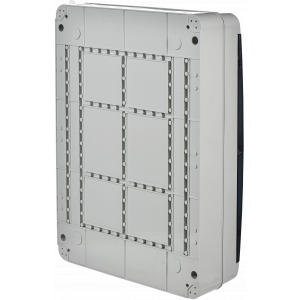 Корпус пластиковый КМПн-54 IP65 черн. прозр. дверь TEKFOR TF5-KP72-N-54-65-K03-K02