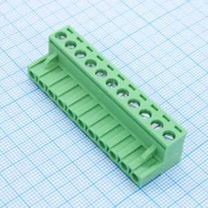 2EGTK-5.08-11P-14-00, Разъемный клеммный блок, 11 контактов. Серия 2EGTK-5.08