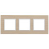 14-5303-01 Рамка на 3 поста, дерево, Elegance, белён.дуб-бел (5/25/1600) Б0049150