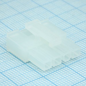 39014040, Корпус разъема гнездо 4 вывода 4.2мм монтаж на кабель серия Mini-Fit Jrї пакет