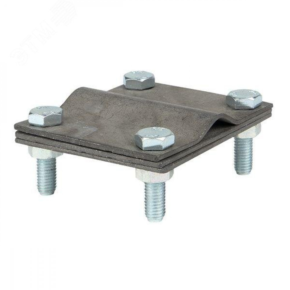 Изображение товара Зажим заземлитель 20 полоса 50 мм HZ PROxima lp-57080 оцинкованная сталь