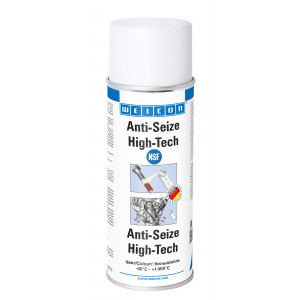 wcn27050400, 10000221 WEICON Anti-Seize High-Tech Спрей (400 мл) Смазочное, антикоррозионное средство, не содержащее металл