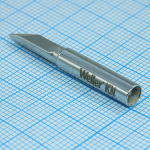 XNT KN soldering tip 2,0mm, Жало для паяльника WXP65/WP65/WTP90, скошенный нож 2,0мм, L=33мм