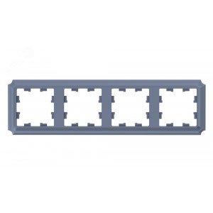 ATLASDESIGN ANTIQUE 4-постовая РАМКА, универсальная, ГРИФЕЛЬ (5шт) C3(+) ATN100704