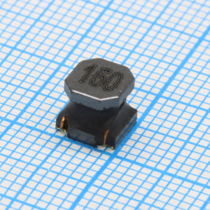 ASWPA6055S150MT, Катушка индуктивности SMD проволочная экранированная 15 мкГн ±20%, 2.35 А