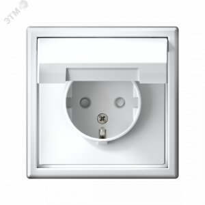 Розетка ArtGallery 16А IP20 с заземл. защ. шторки с крышкой механизм лотос SE GAL001346