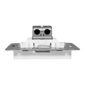 Механизм розетки TV, опроходная, белый Эпика EKF UP1-SOW-TV-2