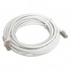 Патч-корд TERACOM CS Cat.6A экранированный S/FTP оболочка LSZH белый (5,0м) TRCS-6ASF-LSH-5M-WH