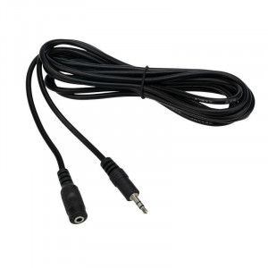 Шнур Стерео 3,5мм гнездо - Стерео 3,5мм штекер, 3м 17-4005