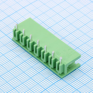 2EGTR-5.08-07P-14-00, Разъемный клеммный блок на плату, 7 контактов. Серия 2EGTR-5.08