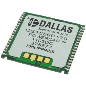 DS1556P-70+, Часы реального времени 1M, Nonvolatile, Y2K-Compliant Timekeeping RAM