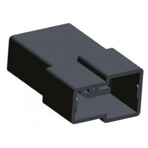 180908-5, Кожух разъема  RCP 2 контакт(ов) обжим кабеля автомобильного применения