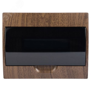 Щит ЩРН-П-12 IP41 темное дерево PROxima pb40-n-12-dark