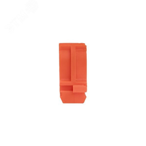 Крепеж-клипса d16 мм (10 шт) оранжевая Plast derj-z-16o