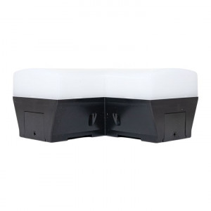 Фигурный коннектор для светодиодных линейных светильников ДБО-X черный 12Вт 4000К IP20 LUMA EKF LBL-X-12-B-4000