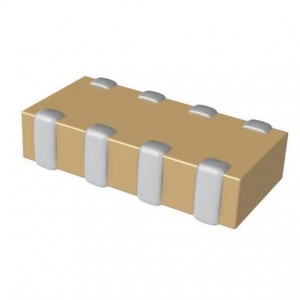 CA064X153K1RACTU, Конденсаторные массивы и сети 100volts .015uF 10% X7R