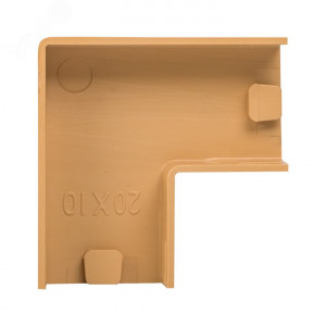 Поворот 90 гр. (20х10) (4 шт) светлое дерево EKF-Plast