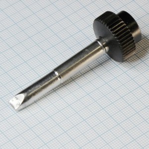 0612GD, Жало паяльное для паяльника ERSA TechTool, клин 5,0х1,0 мм