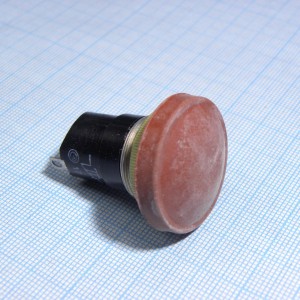 К-2-2П  20мм (металл), 1 размыкание, красный протектор