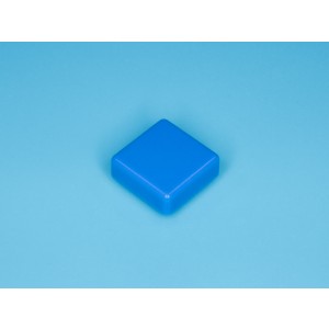 SWT-9S-BL, Колпачок квадратный для тактовой кнопки, синий