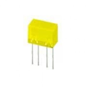 WP835/2YDT, Светодиодные панели и матрицы Yellow 588nm 4mcd Diffused Light Bar